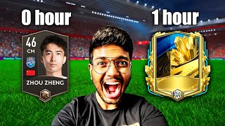 1 Hour Squad Upgrade in new FIFA MOBILE Account! ❌ No Money Spent