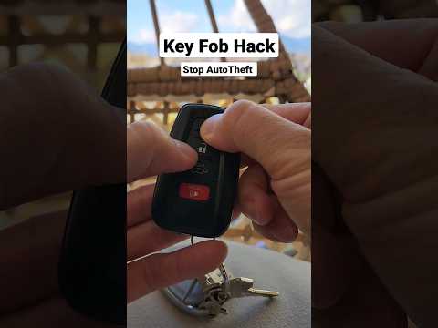Key Fob Hack - Deactivate Smart Key and STOP AutoTheft! #thefamilyguy #auto #technology