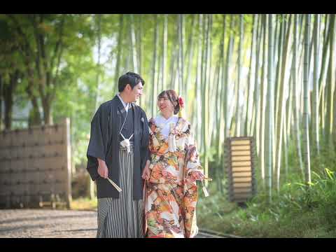 花田苑 和装ロケーション撮影 スライド フォトスタジオ ミルフィーユ草加店 埼玉県でフォトウェディング探すならphotorait