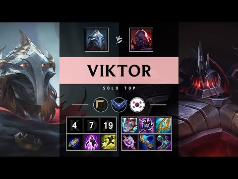 Viktor Top vs Sion - KR Diamond Patch 25.13