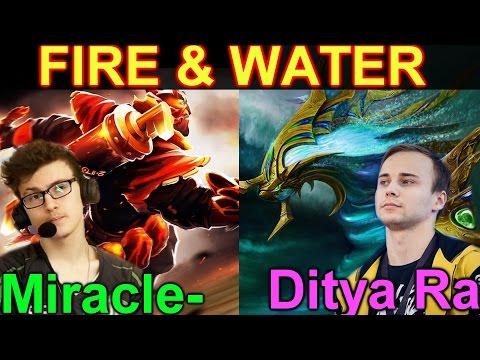Miracle- [Ember Spirit] & Ditya Ra [Morphling] - Dota 2: Fire & Water