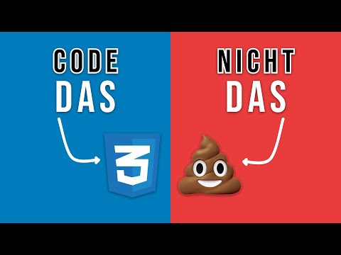 Wie man besseren CSS Code schreibt - CSS Best Practices