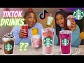 WE TRIED FAMOUS TIKTOK DRINKS FROM STARBUCKS