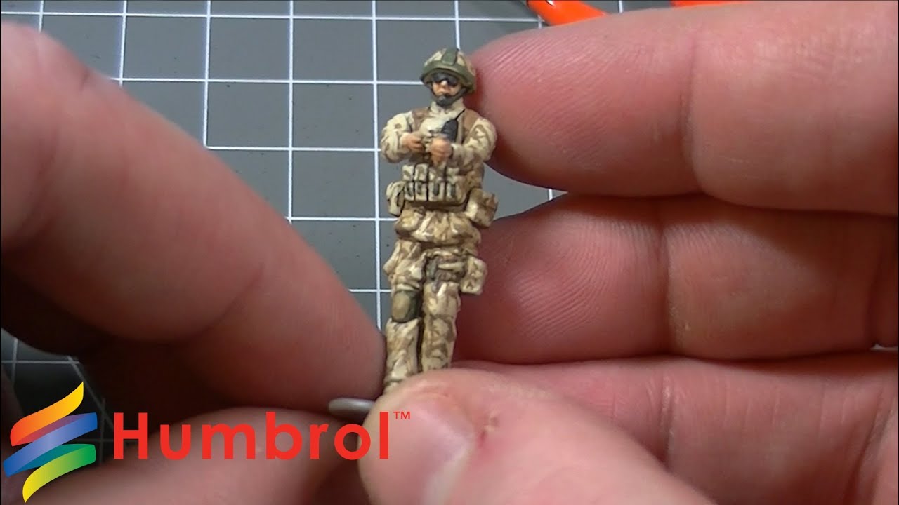 Humbrol Detail súprava štetcov veľkosti 00/0/1/2