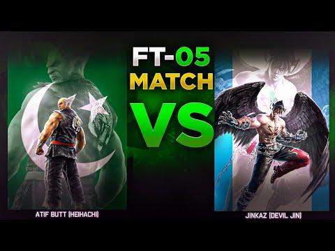 Atif Butt🇵🇰 (Heihachi) vs Jinkaz🇬🇹 (Devil Jin) FT5 TEKKEN 7
