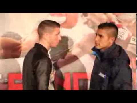 BRIAN ROSE v JAVIER MACIEL HEAD TO HEAD @ FINAL PRESS CONFERENCE  / BROOK v SENCHENKO