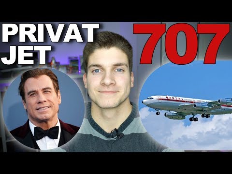 707 as a private jet?! John Travolta!