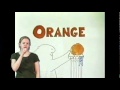 Sesame Street O For Orange ASL Sesame Street Sign Language