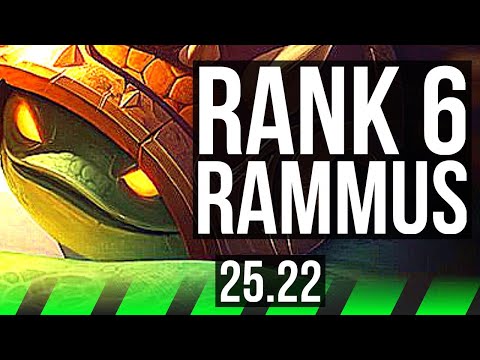 RAMMUS vs SYLAS (JGL) | Rank 6 Rammus, 800+ games | EUW Master | 25.22
