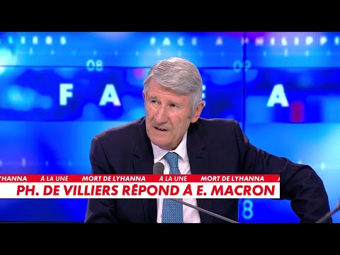 Mort de Lyhanna : Philippe de Villiers demande à Emmanuel Macron de démissionner