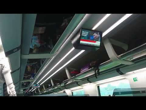 Train frecciarossa pour aller venizia St lucia