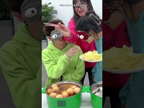 吃火锅要不要挑战，太搞笑了 #要不要挑战