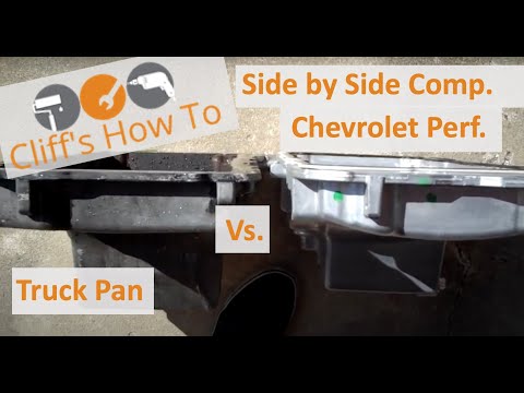 GM Performance Oil Pan vs Truck Oil Pan LS / Vortec