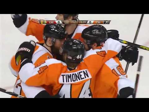 Mike Richards Goal - Game 4, 2010 Stanley Cup Final Blackhawks vs. Flyers