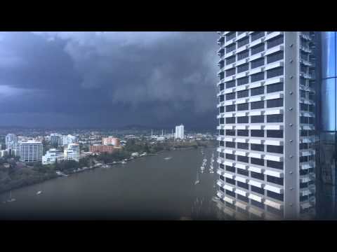 Brisbane Storm Timelapse - 27 November 2014