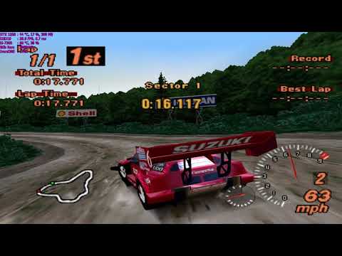 Gran Turismo 2 Walkthrough Part 100 - "Rally Events: Smokey Mountain North #1"