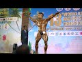 13th WBPF 2022 Phuket: Pataiwat Alakawat - THAILAND (Bodybuilding 80kg)