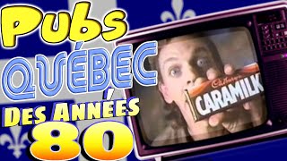 Les PUBS des Années 80 au Québec! Célébrités & Vedettes!