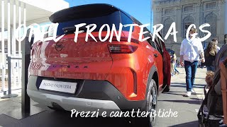 La Opel Frontera Electric GS al Salone di Torino : Prezzi, Dimensione Caratteristiche