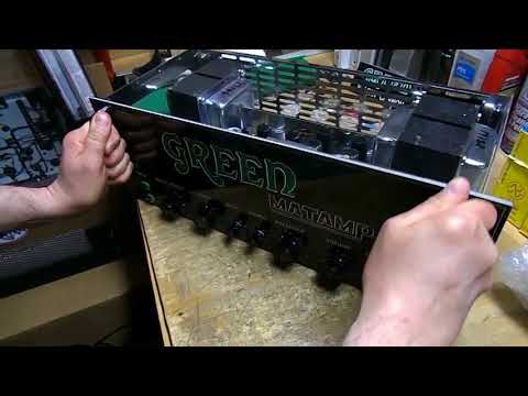 MATAMP UK 2017 Green Amp with ORANGE Tiny Terror Chassis Design