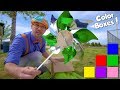 Learn Colors For Toddlers With Blippi COLOR BOXES