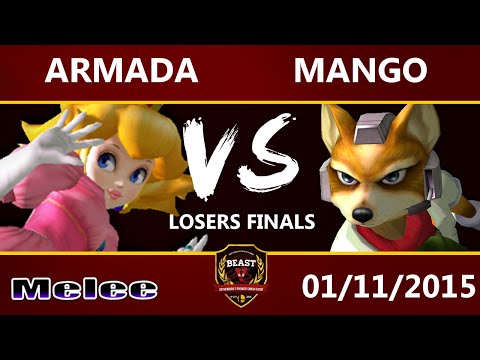 B.E.A.S.T 5 - [A] Armada (Peach) Vs. C9 Mango (Fox) - Melee Losers Final