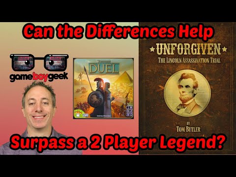 Can 7 Wonders Duel be Outdone with a Strong Theme? Unforgiven: The Lincoln Assassination Review