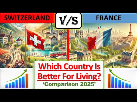 Switzerland vs France - Country Comparison 2025