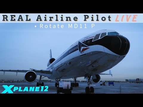Rotate MD11 | Heavy Metal Short Haul | X-Plane 12 | Real Airline Pilot
