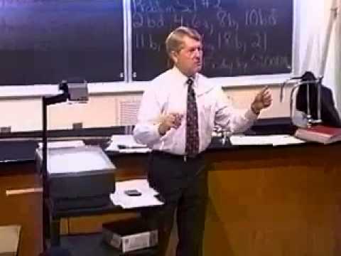 Fundamentals of Chemistry: Unit 1 - Lecture 5: Dr. James O'Brien