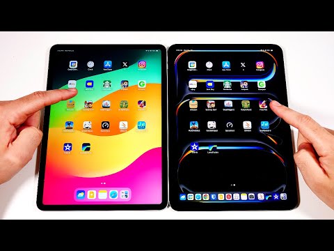 iPad Pro M2 vs iPad Pro M4 Speed Test