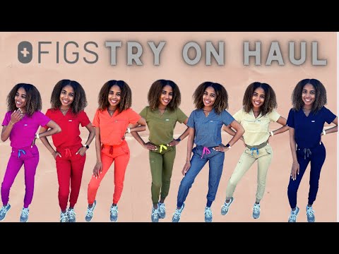 ARE FIGS WORTH THE PRICE? | MASSIVE FIGS SCRUBS HAUL & REVIEW 2022