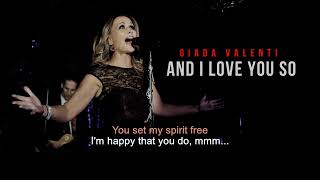 Download lagu And I Love You So | Giada Valenti | Karaoke mp3