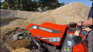 Cormidi C85 Self-Loading Mini Dumper / 800kg Capacity & 1.5m High Tip