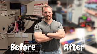 Small Workout Room Remodel | 100 Square Foot Fitness Room Transformation