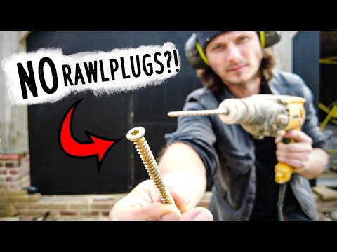 The Best Way to Attach Wood to Concrete and Brick -  QUICK & EASY