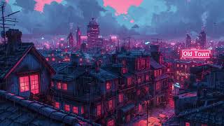 Rhythmic Rain Sounds for Sleep 💤 Relax to Lofi Beats in an Old Town Atmosphere 🏘️ Rain Lofi Playlist