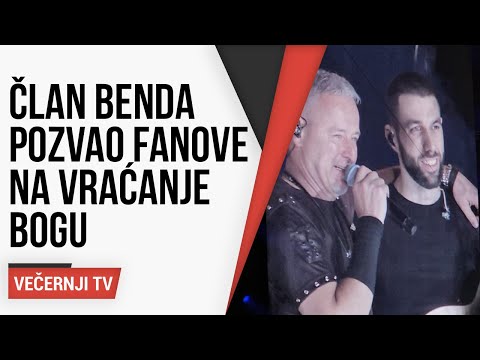 Član Thompsonovog benda Petar Buljan iznenada je održao govor u kojem je pozvao na vraćanje Bogu