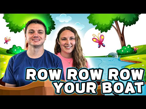 Row Row Row Your Boat | Nursery Rhymes | Sign Language | Kids Songs | Toddler Videos