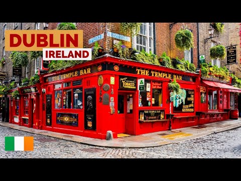 Dublin, Ireland | The World’s Pub Capital | Walking Tour 4K HDR