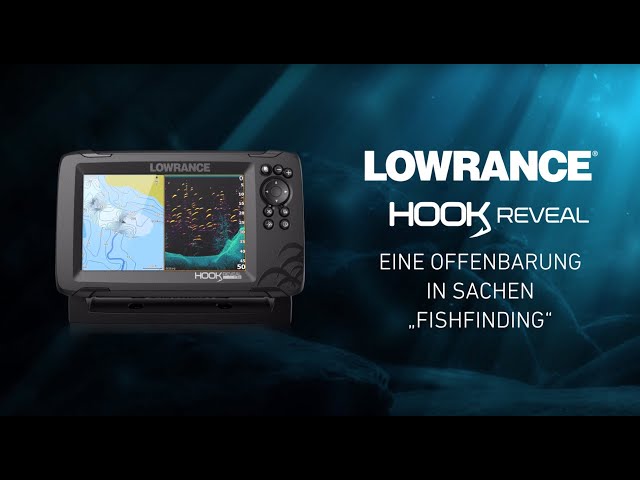 Lowrance HOOK REVEAL 5 HDI mit 50/200 kHz Tiefsee Geber Echolot Fischfinder 