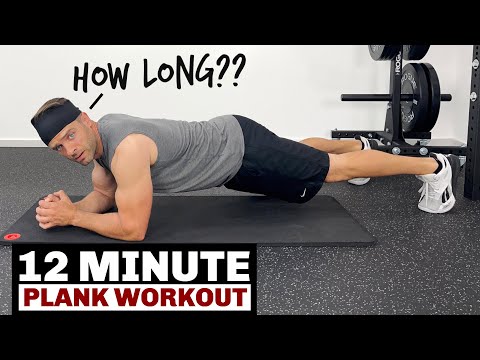 12-Minute Plank Core Workout - For Toned Abs And A Tight Core