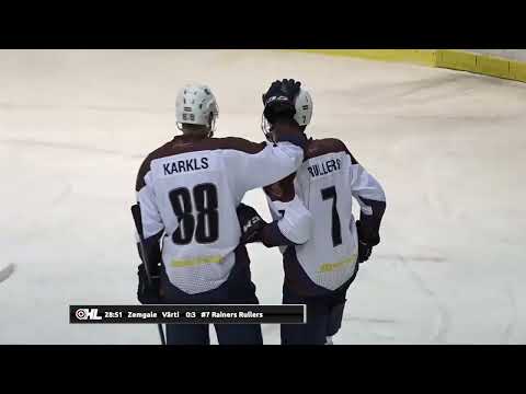 Optibet Hokeja līga. HS Rīga - HK Zemgale/LLU. Spēles labākie momenti. (28.09.2022.)