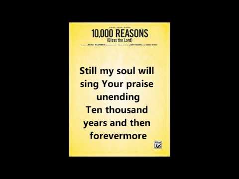 10,000 Reasons (Bless the Lord) in C