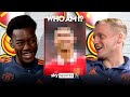 Anthony Elanga vs Donny van de Beek | 'Who Am I?' Man Utd Teammates Quiz