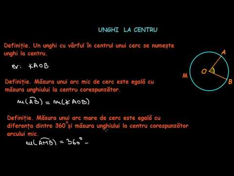 Unghi la centru | Lectii-Virtuale.ro