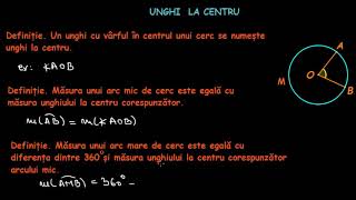 Unghi la centru