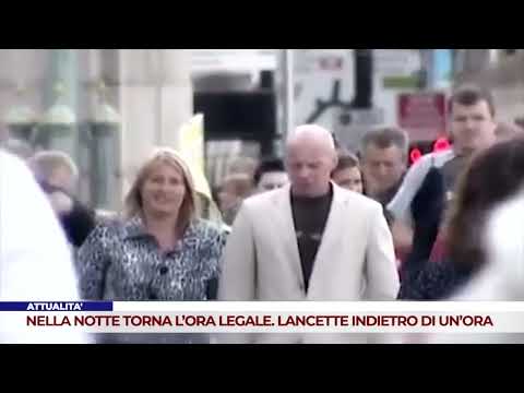 ATTUALITÀ. NELLA NOTTE TORNA L’ORA SOLARE. LANCETTE INDIETRO DI UN’ORA