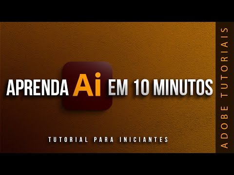 Learn basic Illustrator in 10 minutes - Tutorial for Beginners