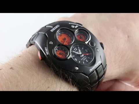 Seiko Sportura Kinetic Chronograph Limited Edition SLQ019 Luxury Watch Review